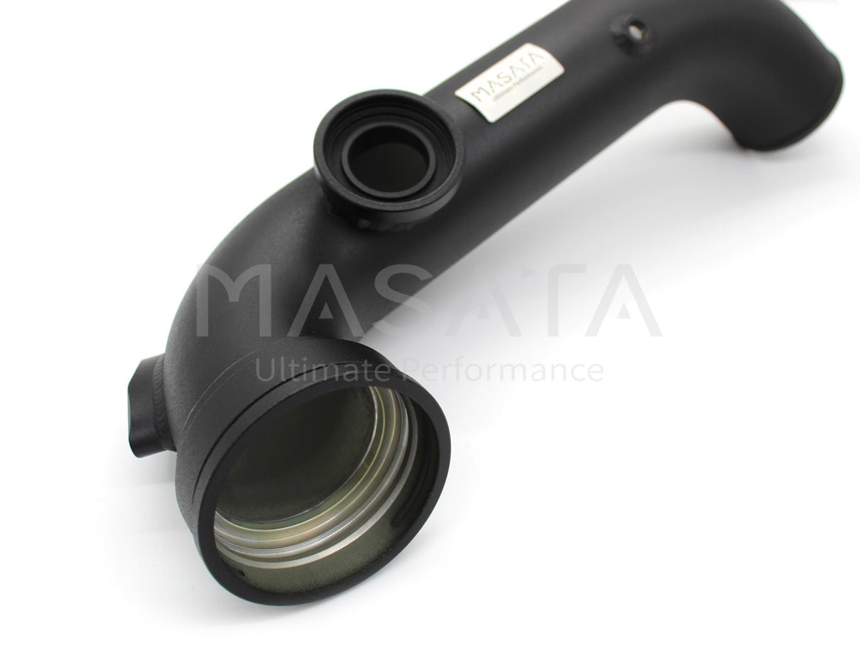 Masata BMW N54 E82 E90 E92 Aluminium Chargepipe with HKS BOV Blow Off Valve (1M, 135i & 335i) - MASATA UK
