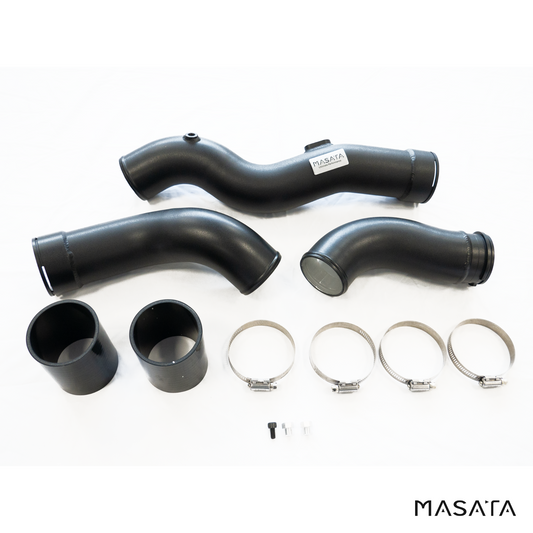 Masata BMW N13 F20 F30 Aluminium Chargepipe & Turbo to Intercooler Pipe (114i, 116i, 118i, 120i, 316i, 316Li, 320i ed)